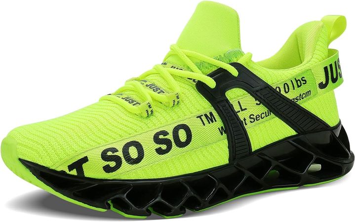 Amazon.com | UMYOGO Sport Running Shoes for Women Mesh Breathable Trail Runners Fashion Sneakers Green | Walking
