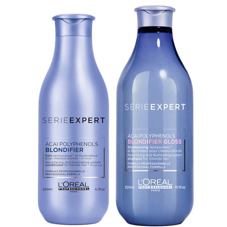 Loreal Blondifier Shampoo & Conditioner l GleamHairStudio.com