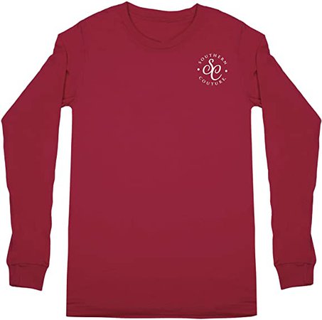 Amazon.com: Southern Couture SC Classic Amazing Grace Longsleeve Classic Fit Adult T-Shirt - Cardinal Red: Shoes