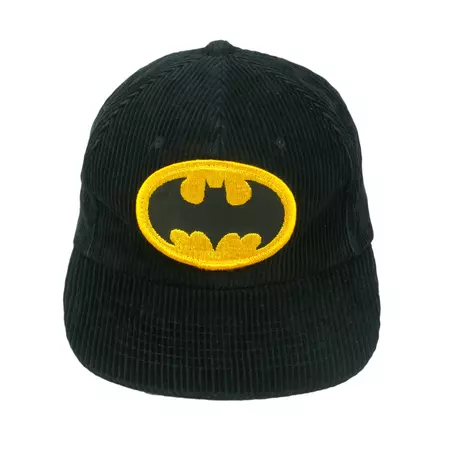 Vintage (DC Comics) - Batman Logo Corduroy Snapback Hat 1990s OSFA – Vintage Club Clothing