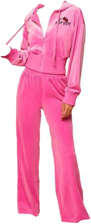 pink hello kitty tracksuit
