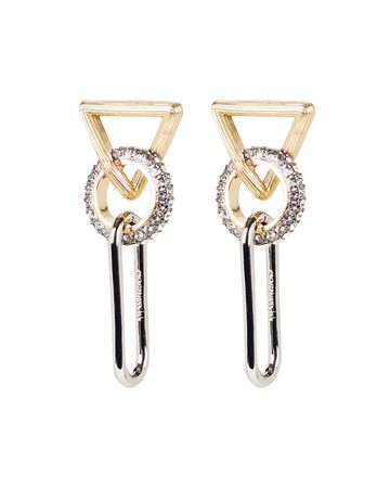DEMARSON Pia Pavé Crystal Drop Earrings | INTERMIX®