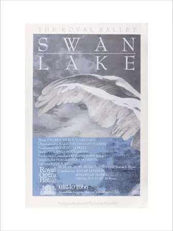 Swan Lake Print - Royal Opera House Shop