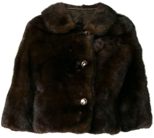 A.N.G.E.L.O. Vintage Cult 1960's cropped fur jacket