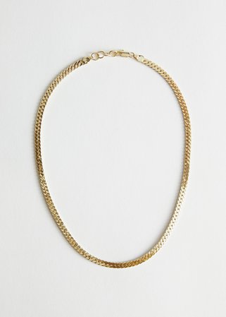 Simple Chain Necklace - Gold - Necklaces - & Other Stories