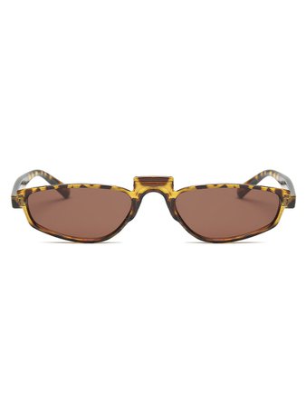Leopard Frame SunglassesFor Women-romwe