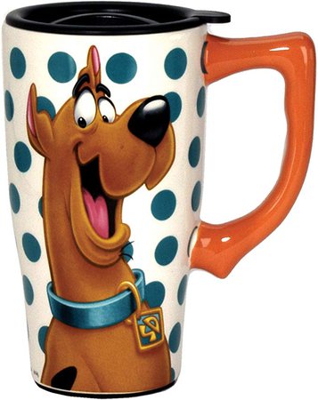Spoontiques Scooby Doo Travel Mug, Multicolor: Amazon.ca: Home & Kitchen