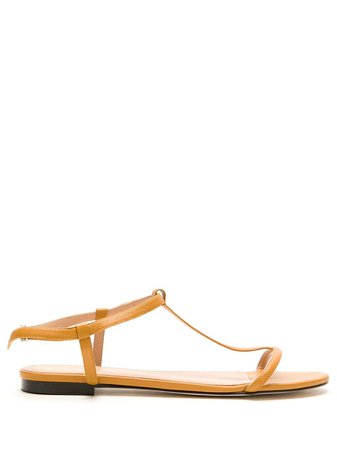 Brown Egrey strappy flat sandals 317190 - Farfetch
