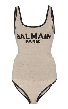 Balmain Paris Logo Bodysuit