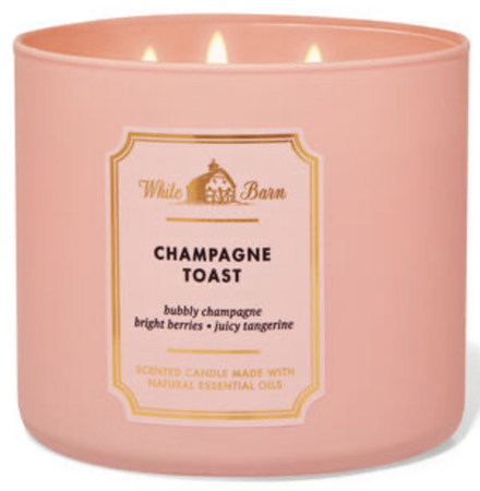 Champagne Toast 3 Wick Candle