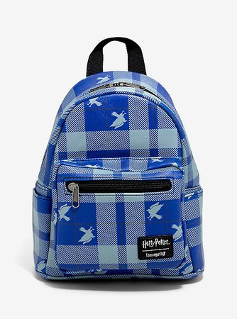 Loungefly Harry Potter Ravenclaw Plaid Mini Backpack