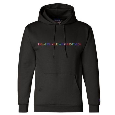 Treat People With Kindness Hoodie (Black) | Harry Styles US