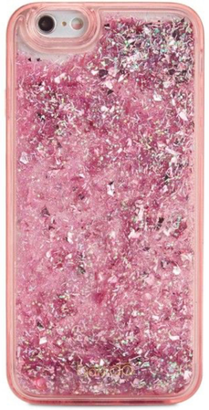 pink glitter phone case