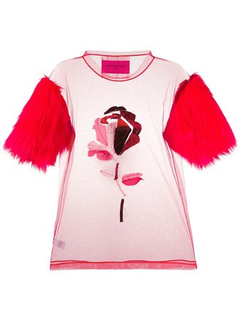 Viktor & Rolf A Single Rose T-shirt | Farfetch.com
