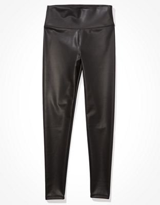 AE Faux Leather Highest-Waisted Legging