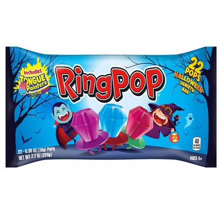 Ring Pop Halloween Candy - 7.7oz/22ct : Target
