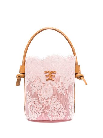 Ermanno Scervino semi-sheer Floral Lace Bucket Bag - Farfetch