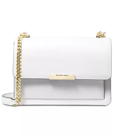 Michael Kors Jade Leather Shoulder Bag & Reviews - Handbags & Accessories - Macy's