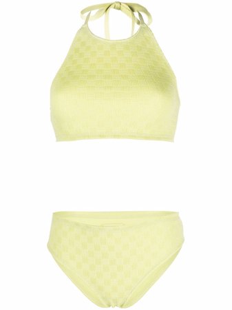 Bottega Veneta Reversible texture-finish Bikini Set - Farfetch