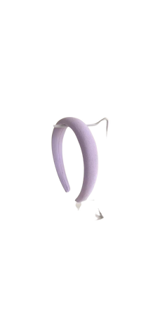 purple head band