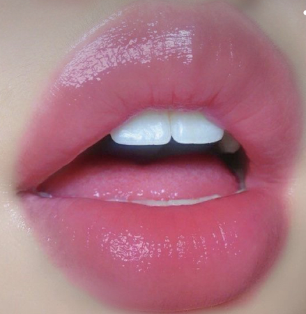 rosy lips