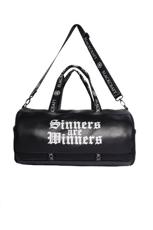Sinners Are Winners - Large Duffel Bag – Blackcraft Cult