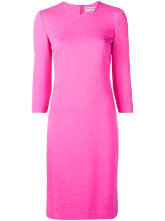 Emilio Pucci Pink Punto Milano Knit Dress | Farfetch.com