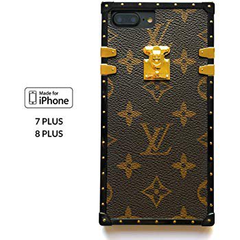 Amazon.com: Vintage Trunk Luxury Monogram for iPhone. Handmade with Premium Silicone. Soft Flexible Anti-Scratch Drop Protection. (iPhone 7plus&8plus): Cell Phones & Accessories