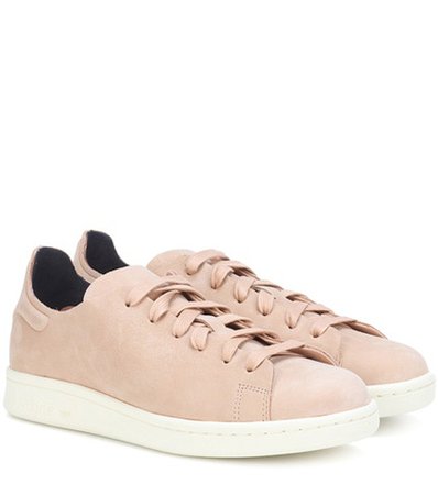 Stan Smith nubuck leather sneakers