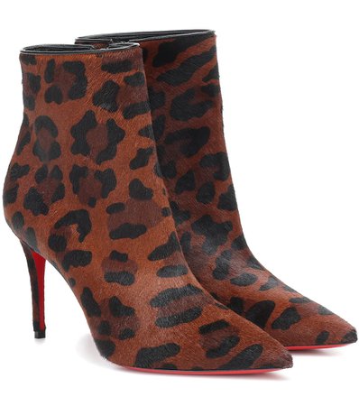 So Katy 85 Leopard Ankle Boots | Christian Louboutin - Mytheresa