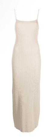 AERON fleure ribbed knit maxi dress