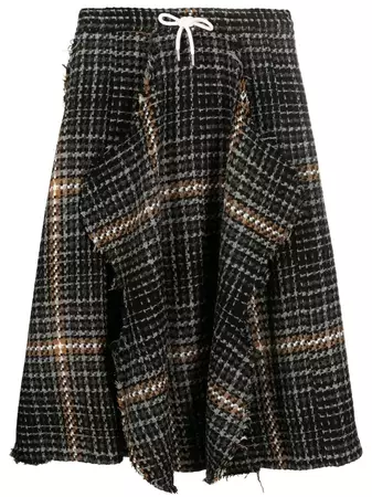 Charles Jeffrey Loverboy check-pattern Midi Skirt - Farfetch