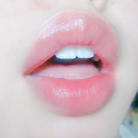 pink lips ♡