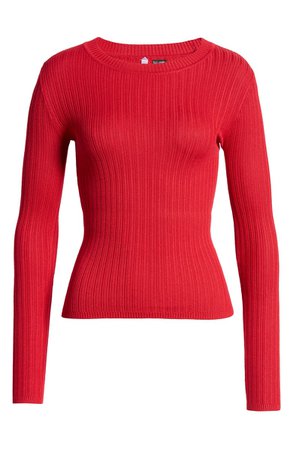 Love by Design Skivvy Ribbed Sweater | Nordstrom