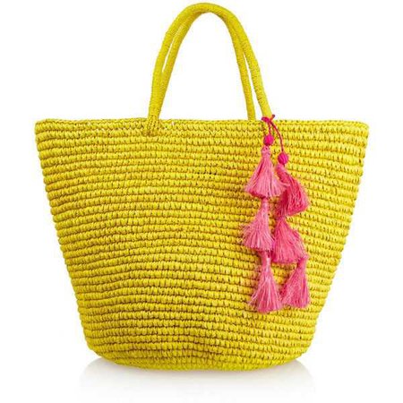 yellow straw purse - Google Search