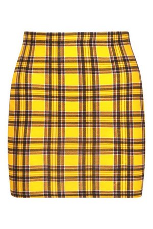 Tartan Check Mini Skirt | Boohoo