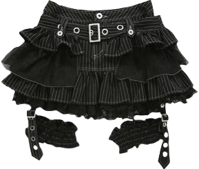 kera black lace miniskirt
