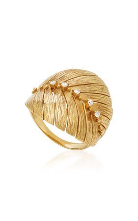 Bahia 18k Gold Diamond Ring By Hueb | Moda Operandi