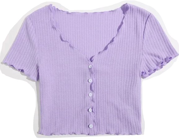 light purple shirt