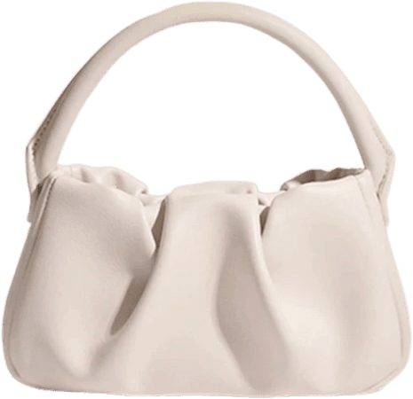 white purse