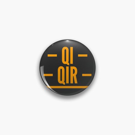 "Qi/Qir Pronouns" Pin by FireElegy | Redbubble [CowboyYeehaww]