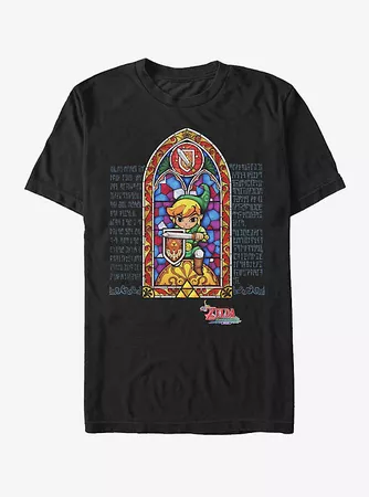 Nintendo Legend of Zelda Stained Glass T-Shirt | Hot Topic