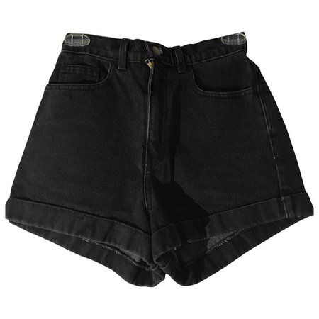 Black denim - jeans shorts American Apparel Black size 40 IT in Denim - Jeans - 6321325