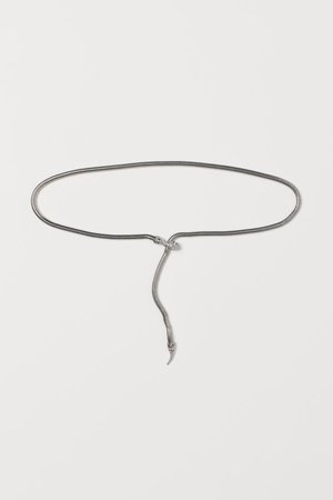 Waist Belt - Silver-colored - Ladies | H&M US