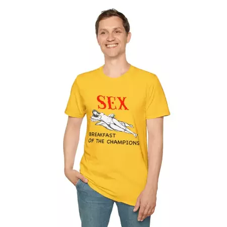 Sex Breakfast Of The Champions T-Shirt - ootheday.