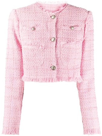 Chanel jacket Tweed Light Pink
