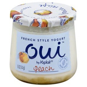 Yoplait Oui Peach French Style Yogurt ‑ Shop Yogurt at H‑E‑B
