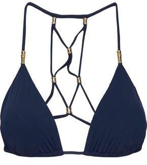 Lucy Ruched Triangle Bikini Top