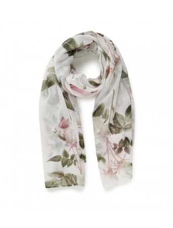 Sia Floral Sequin Scarf