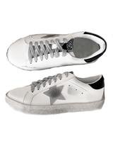 'Vanessa' Sequinned Star distressed Sneakers (6 Colors) - Goodnight Macaroon